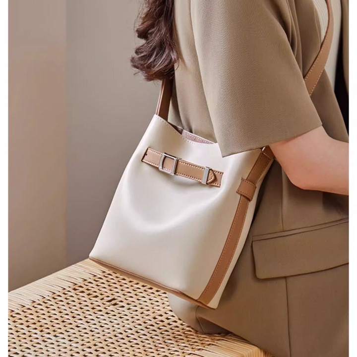 SADIO Buckled Bucket Bag