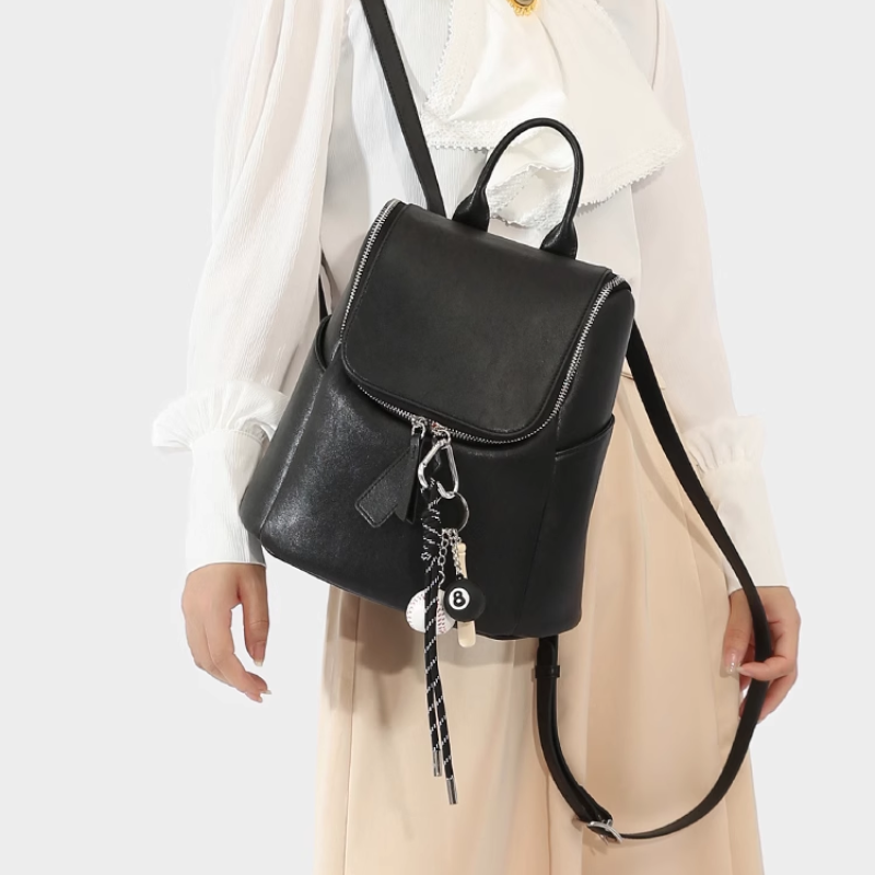 SULTA Leather Backpack Bag