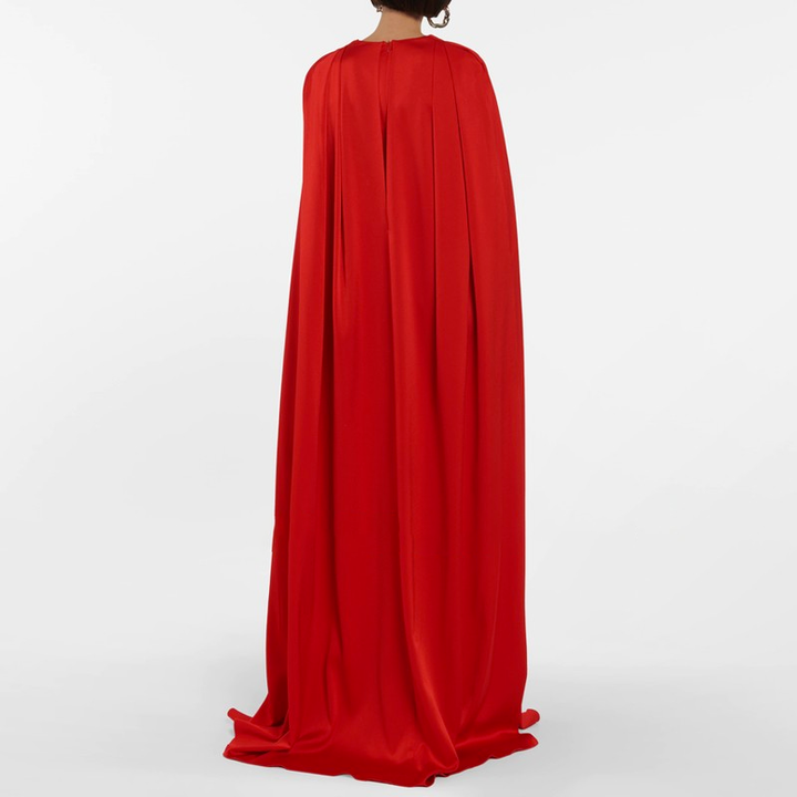 SUVMA Cape Evening Dress Gown