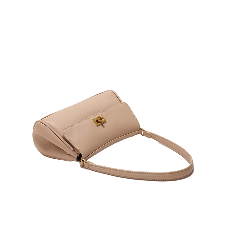 VASHO Metal Lock Cross Body Bag