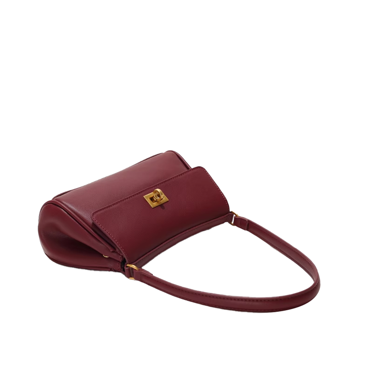VASHO Metal Lock Cross Body Bag