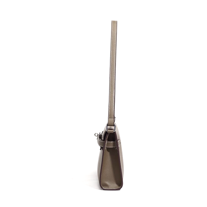VECMI Metal Lock Cross Body Bag