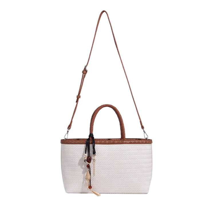 VUSTI Braided Oversized Tote Bag