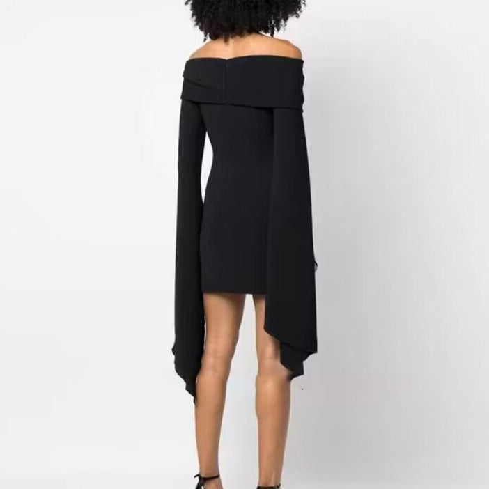 GURIL Off-Shoulder Evening Dress Gown