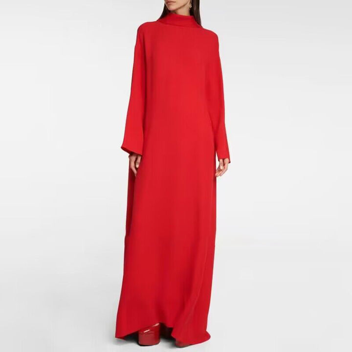 HELAO Back V Maxi Evening Dress Gown