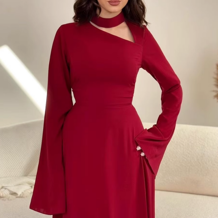 KIFCO Cut Out Evening Dress Gown