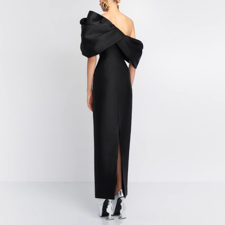 RECCV Off-Shoulder Evening Dress Gown