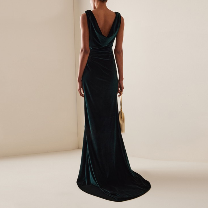 SERCE Slip Evening Dress Gown