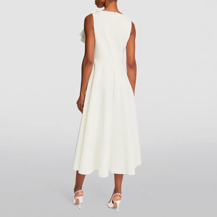 SETUA Cold-Shoulder Evening Dress Gown