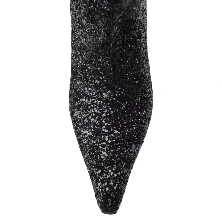DAITO Kitten Heel Knee High Boots