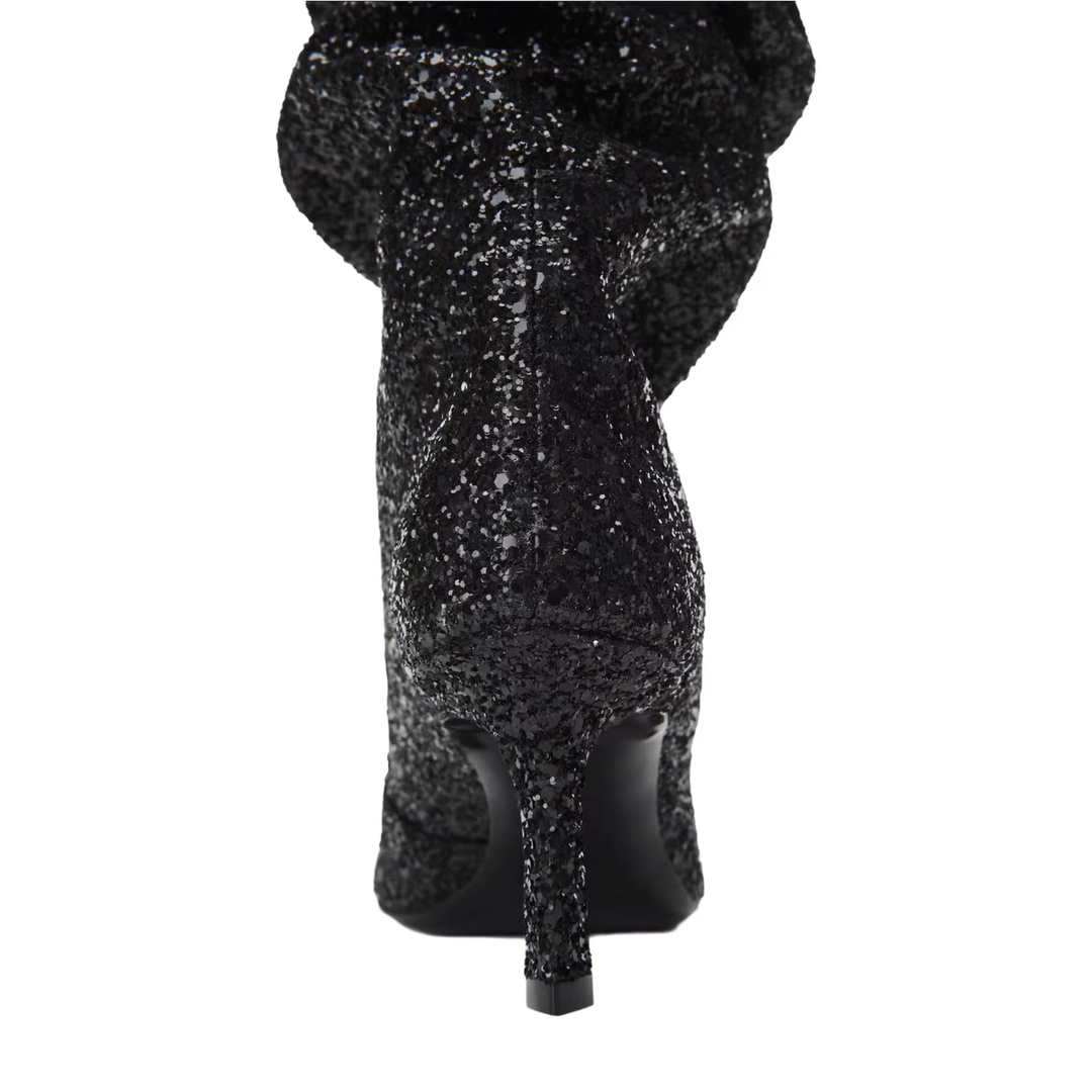 DAITO Kitten Heel Knee High Boots