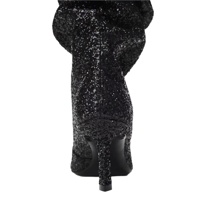 DAITO Kitten Heel Knee High Boots