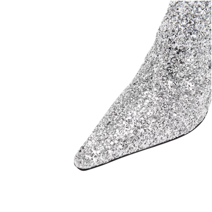 DAITO Kitten Heel Knee High Boots
