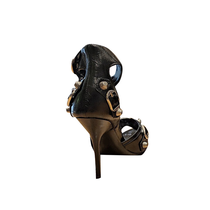 FUKEV Studded High Heel Sandals