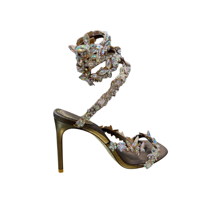 GETAN Diamante Wrap High Heel Sandals