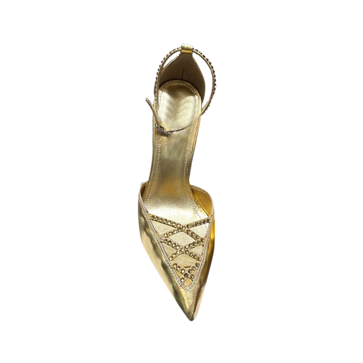 HAJRU Diamante High Heel Sandals