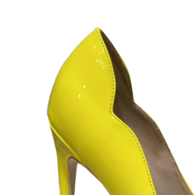 HEDOV Patent Leather High Heel Pumps - 10cm