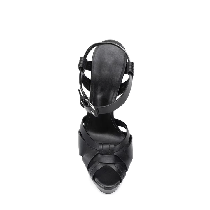HORUI Ankle Strap Platform Sandals