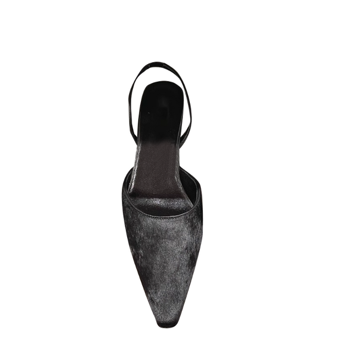 HURAD Ankle Strap Mid Heel Sandals