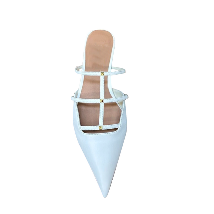 JAMRU Studded Mules Sandals