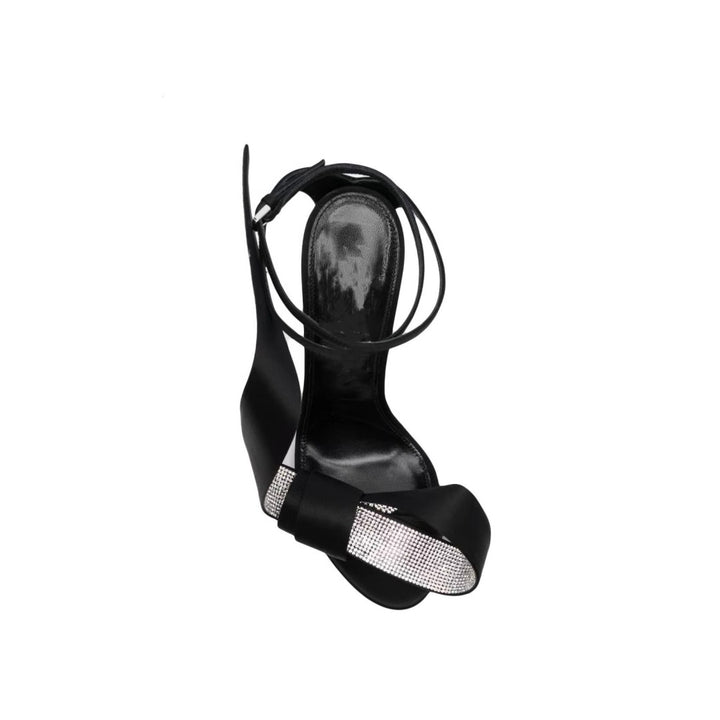 JANUE Diamante Bow High Heel Sandals