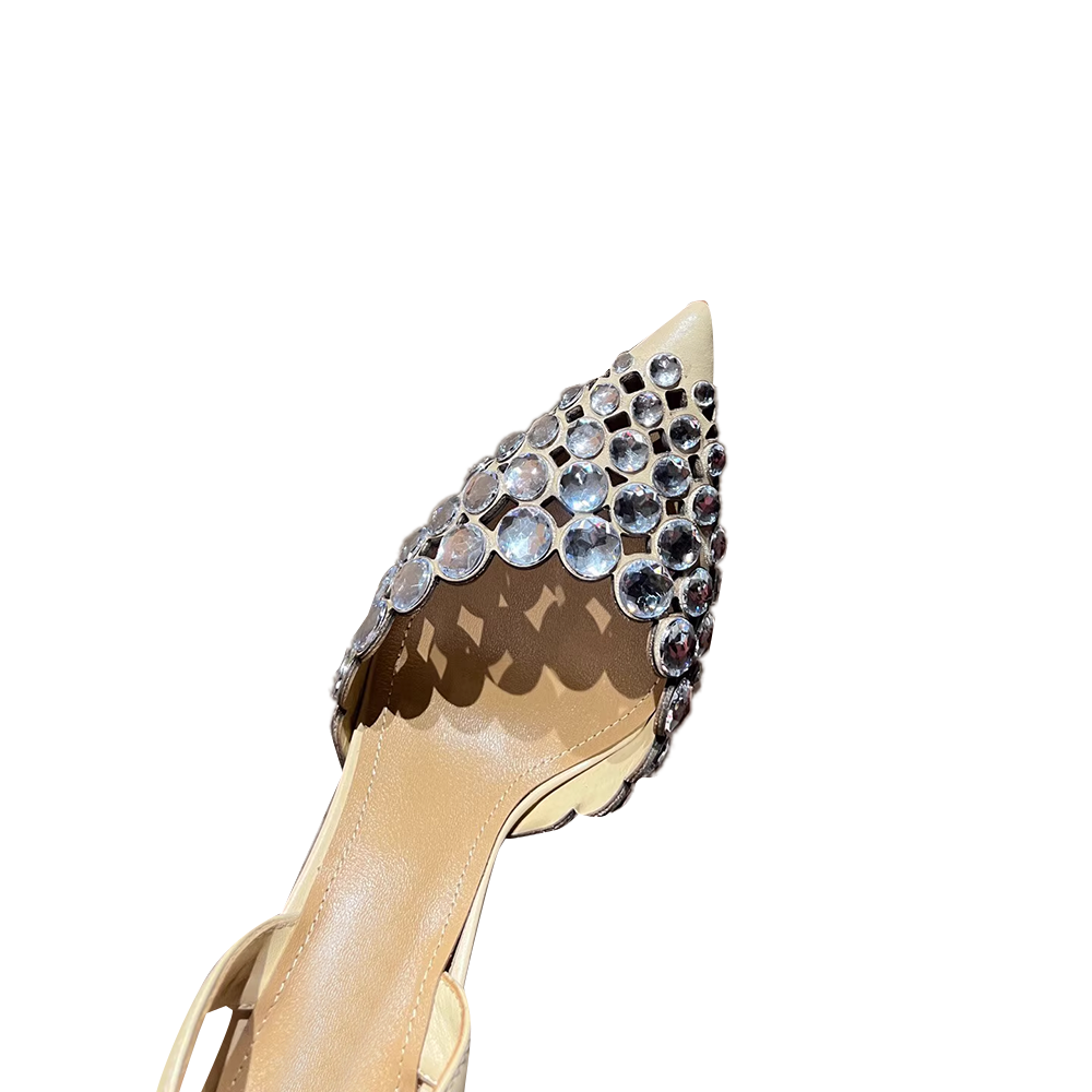 JERUV Diamante High Heel Sandals