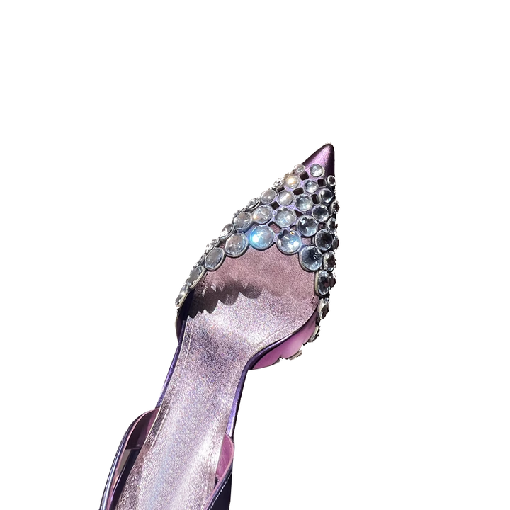 JERUV Diamante High Heel Sandals