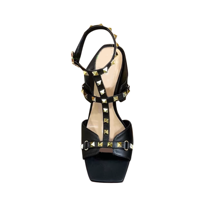 KAVYN Studded High Heel Sandals
