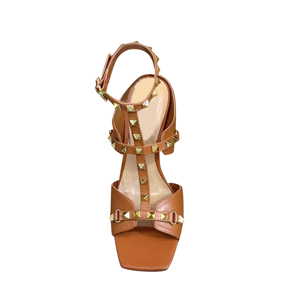 KAVYN Studded High Heel Sandals