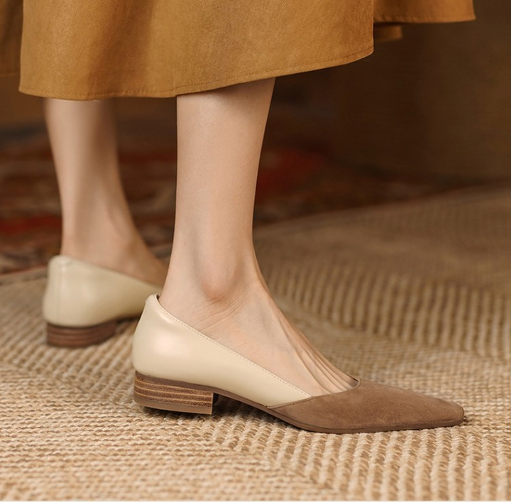 KUNRO Bi-Color Flats