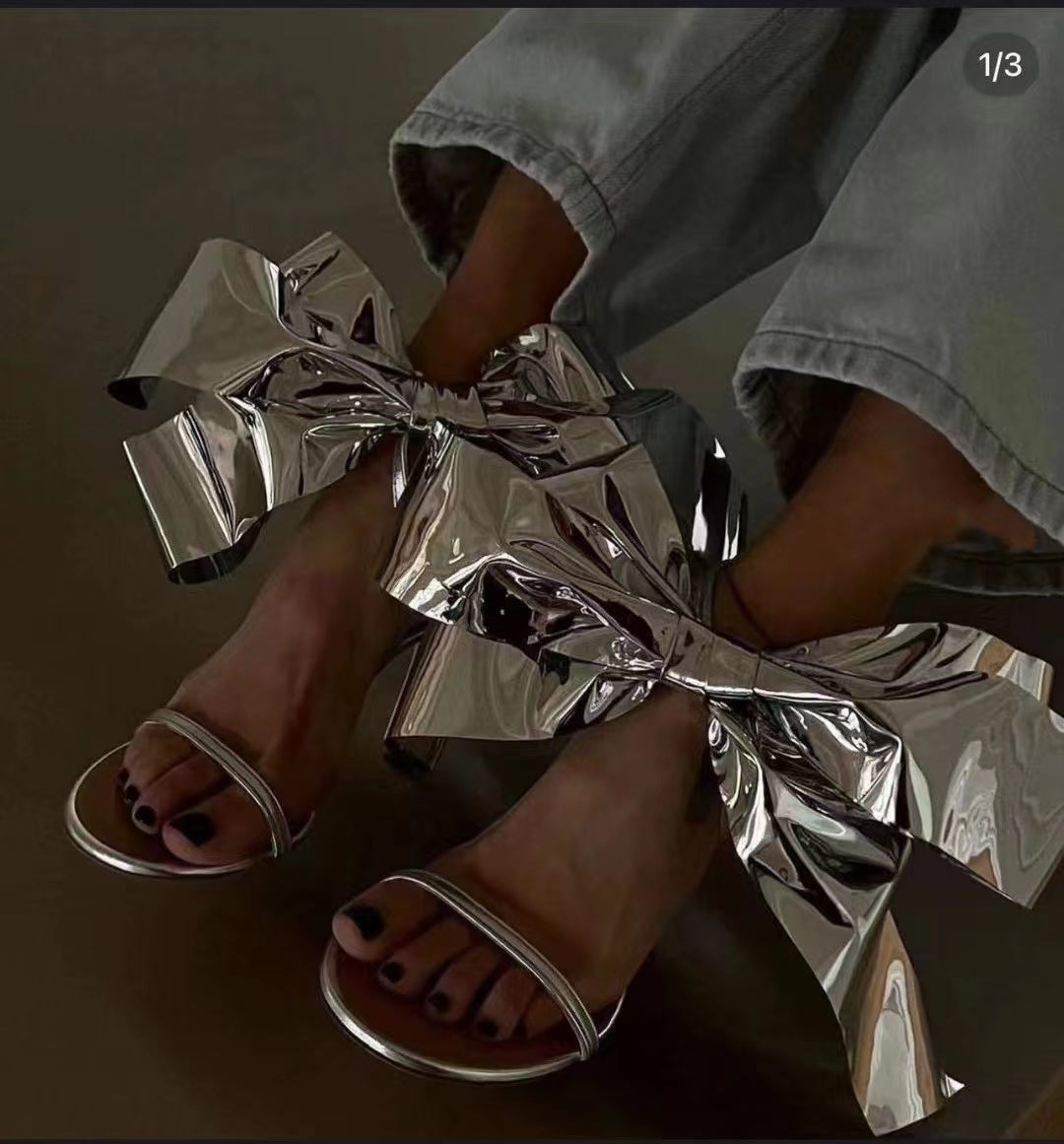 KURIU Bow High Heel Sandals