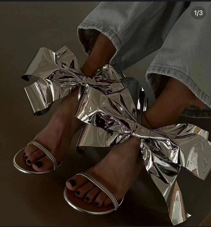 KURIU Bow High Heel Sandals