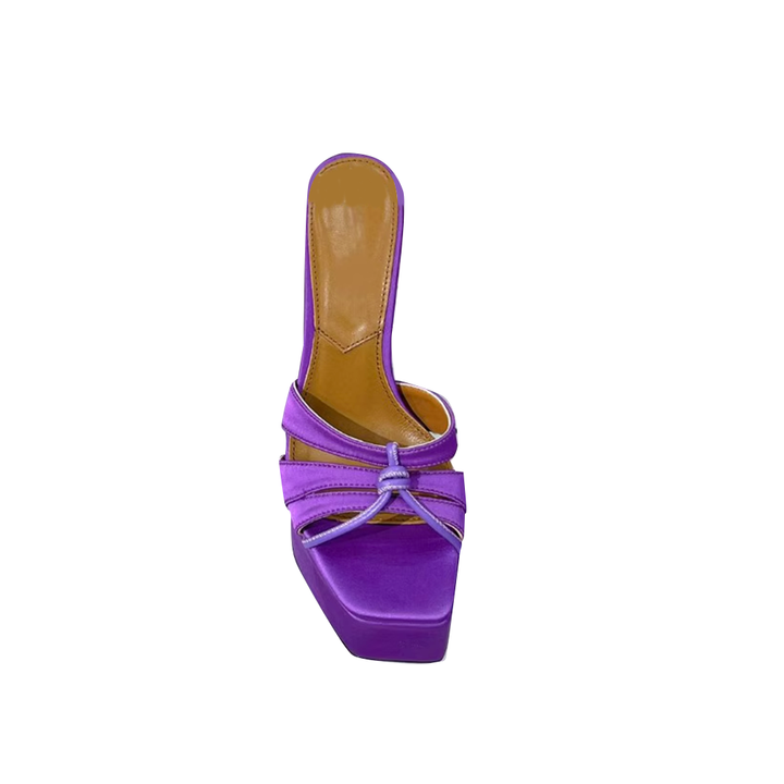 LAKIO Platform Mules Sandals