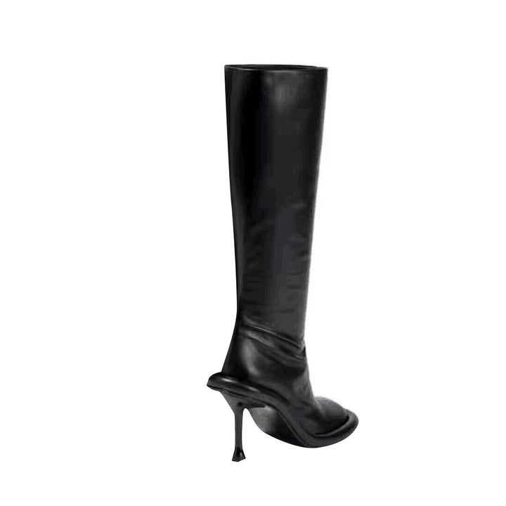 LAZUI Stiletto Heel Knee High Boots