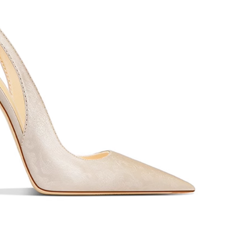 LOVRE Cut Out Mid Heel Sandals - 6cm