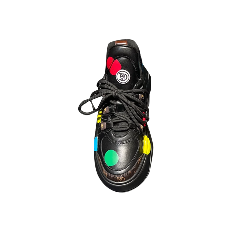 MALKE Lace Up Sneakers