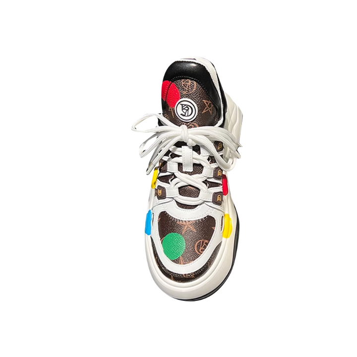 MALKE Lace Up Sneakers