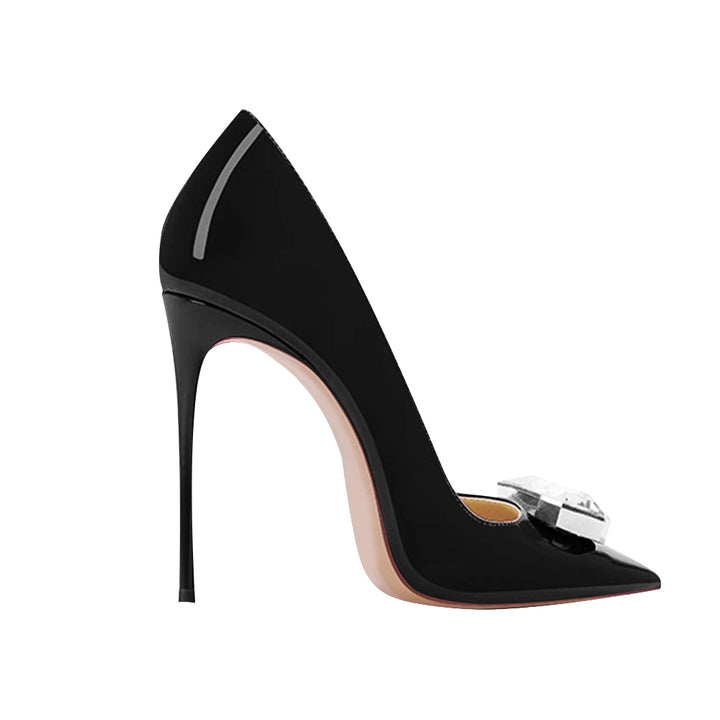 MEKOR Diamante High Heel Pumps - 10cm