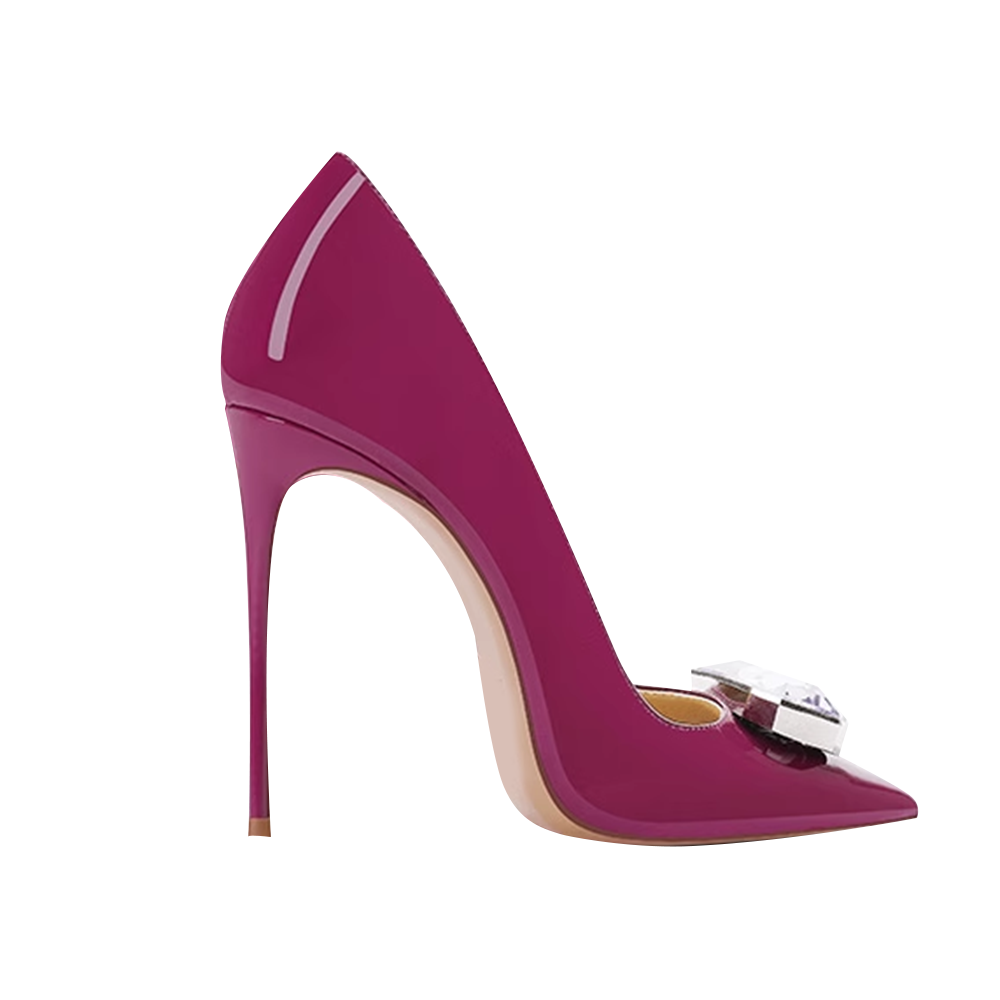 MEKOR Diamante High Heel Pumps - 10cm