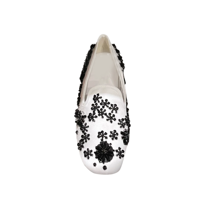 NUIDO Beaded Flats