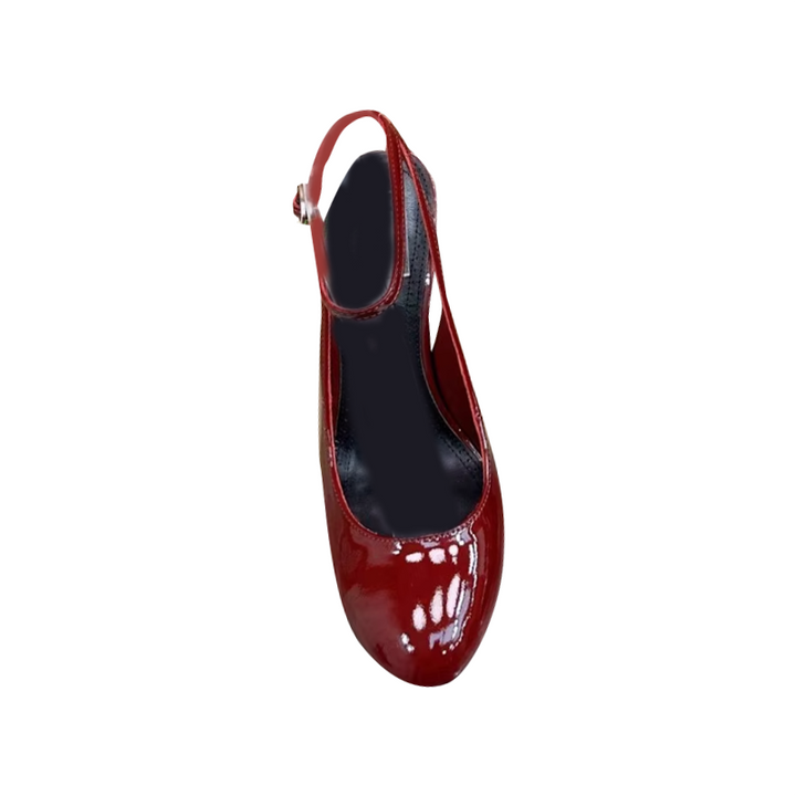 SERUV Ankle Strap High Heel Sandals