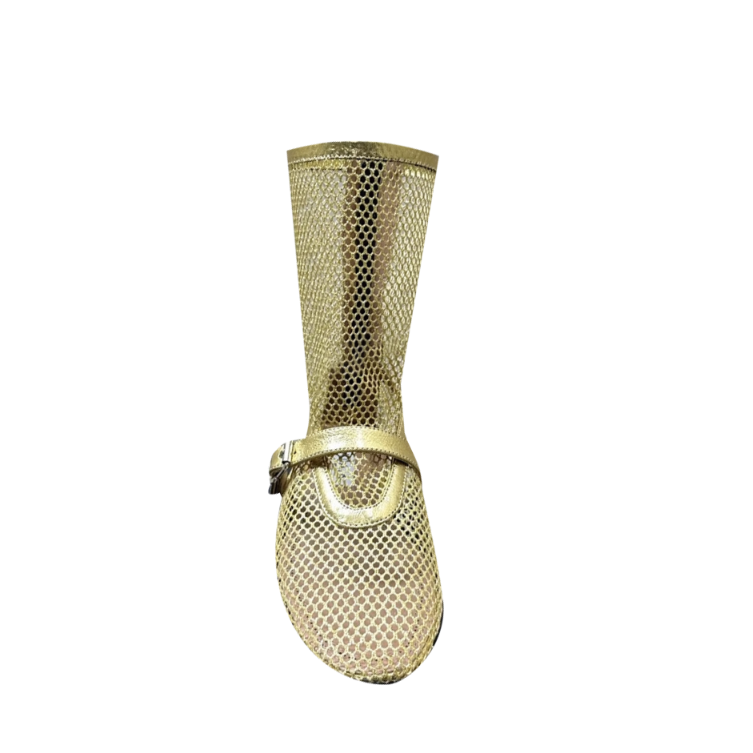 RADLY Buckled Mesh Ankle Boots