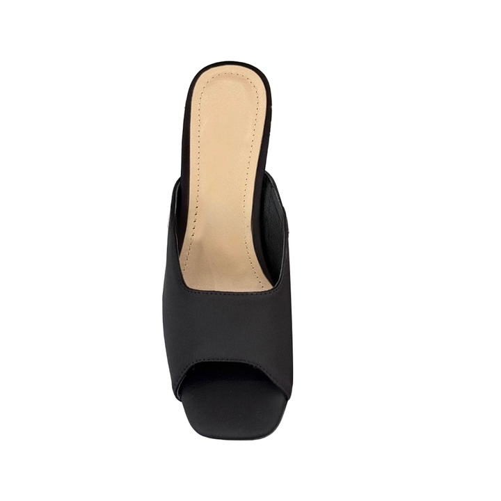 SAYMA Satin Mules Sandals