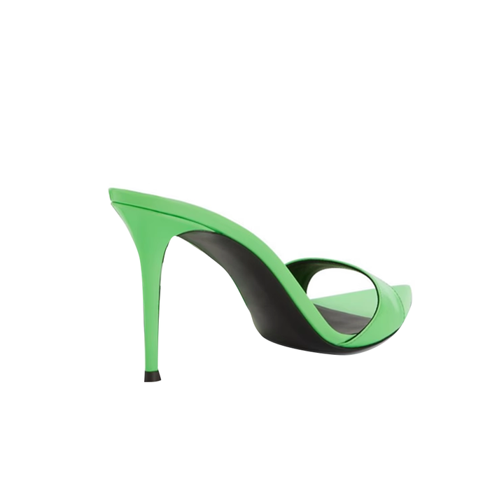 SERTI Stiletto High Heel Mules Sandals - 10cm