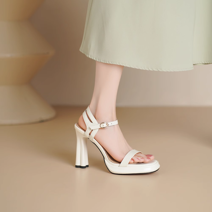 SHEVA Ankle Strap High Heel Sandals