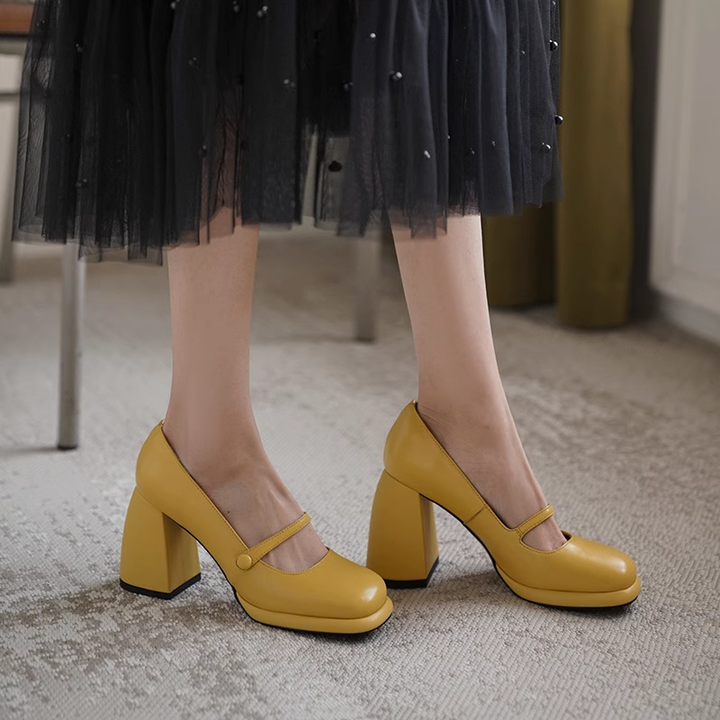 SUREH Block Heel Pumps