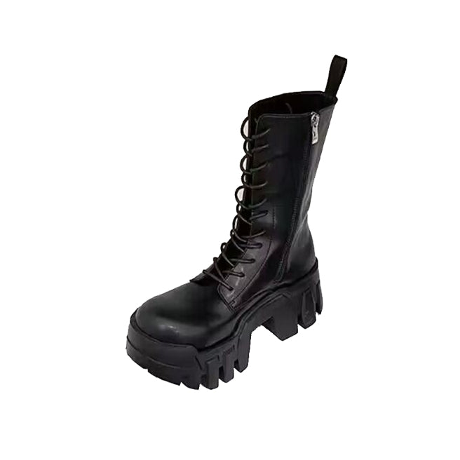 TERUB Lace Up Ankle Boots