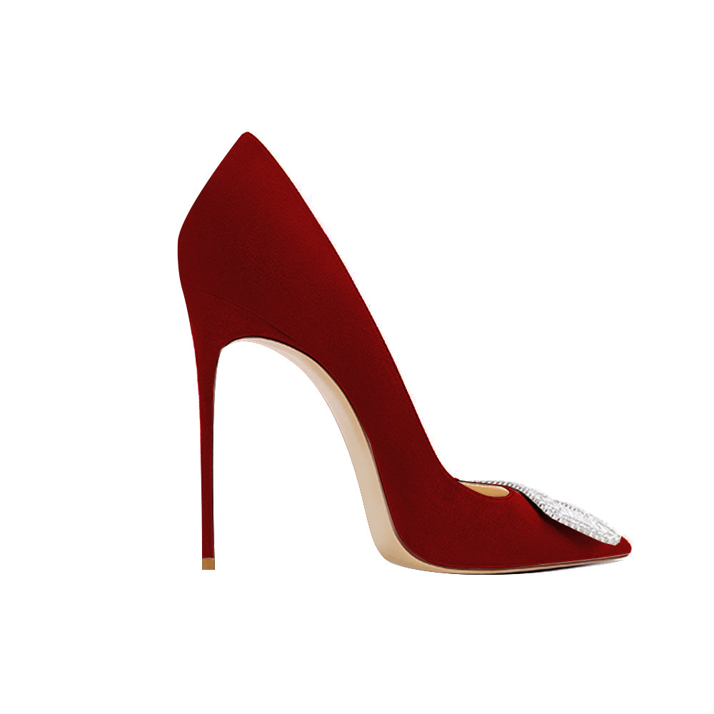 TIMVA Diamante High Heel Pumps - 10cm