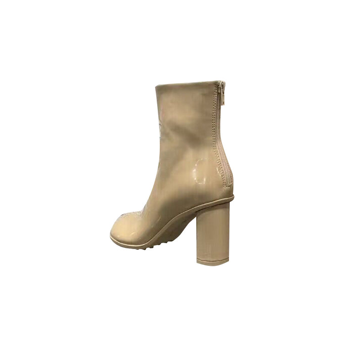 TUCIA Block Heel Ankle Boots