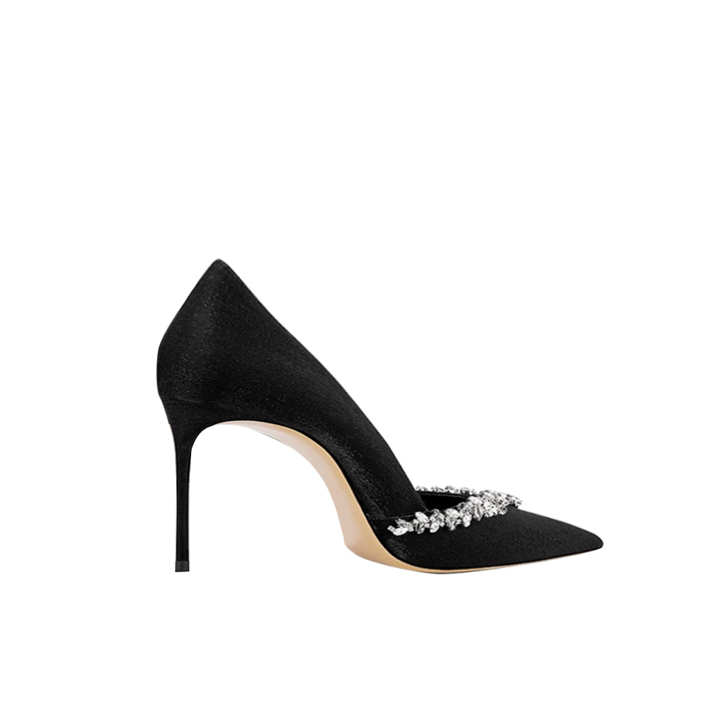 VAISO Diamante Mid Heel Pumps - 6cm